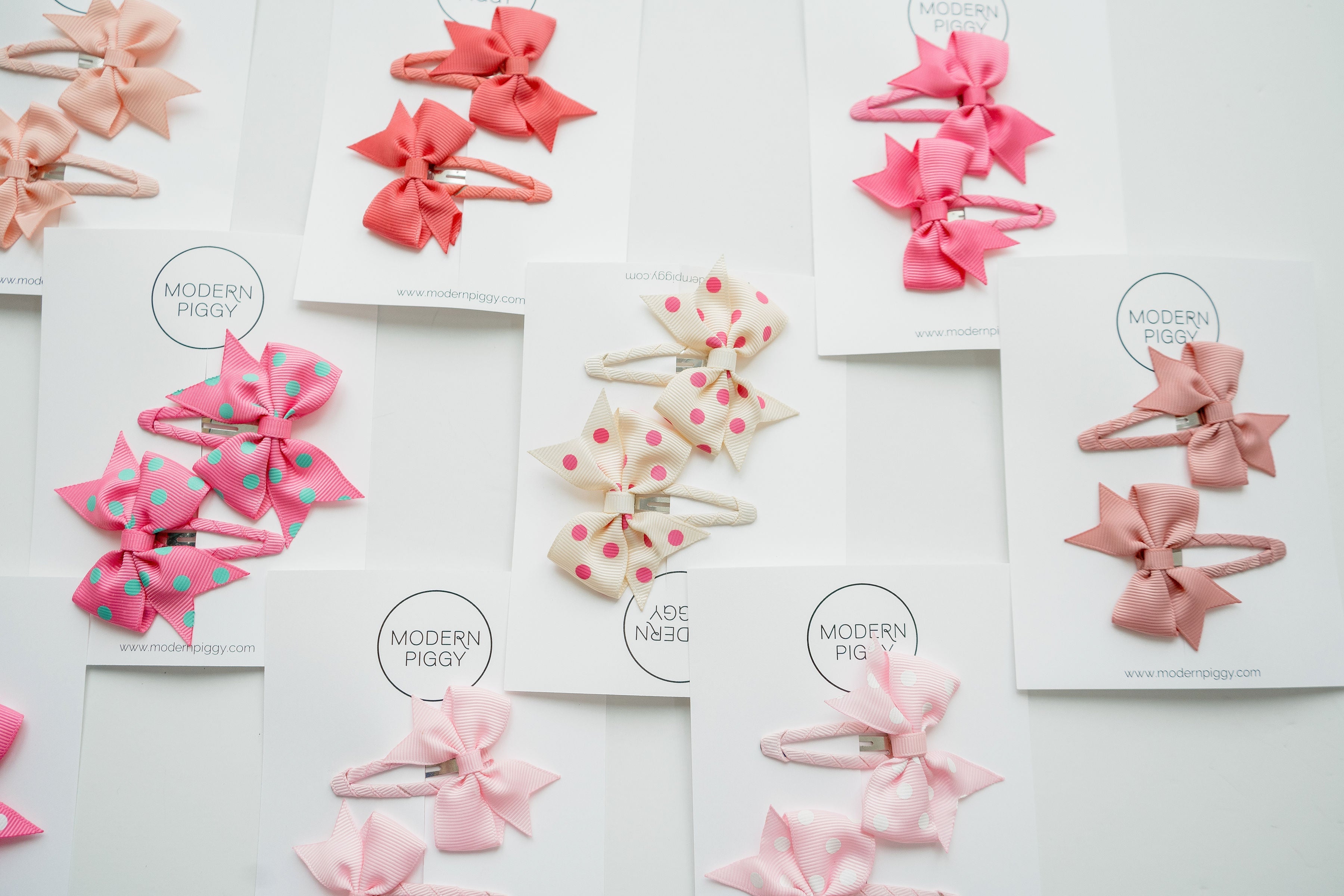 Coral | Snap Clip Set