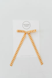 Daisy Chain- Yellow | Statement Ribbon Bow