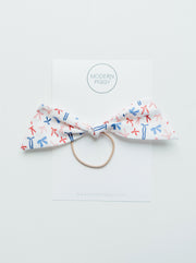 Red White And Bow | Modern Knot