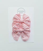 Cotton Candy Twist | Pigtail Set - Petite Party Bow