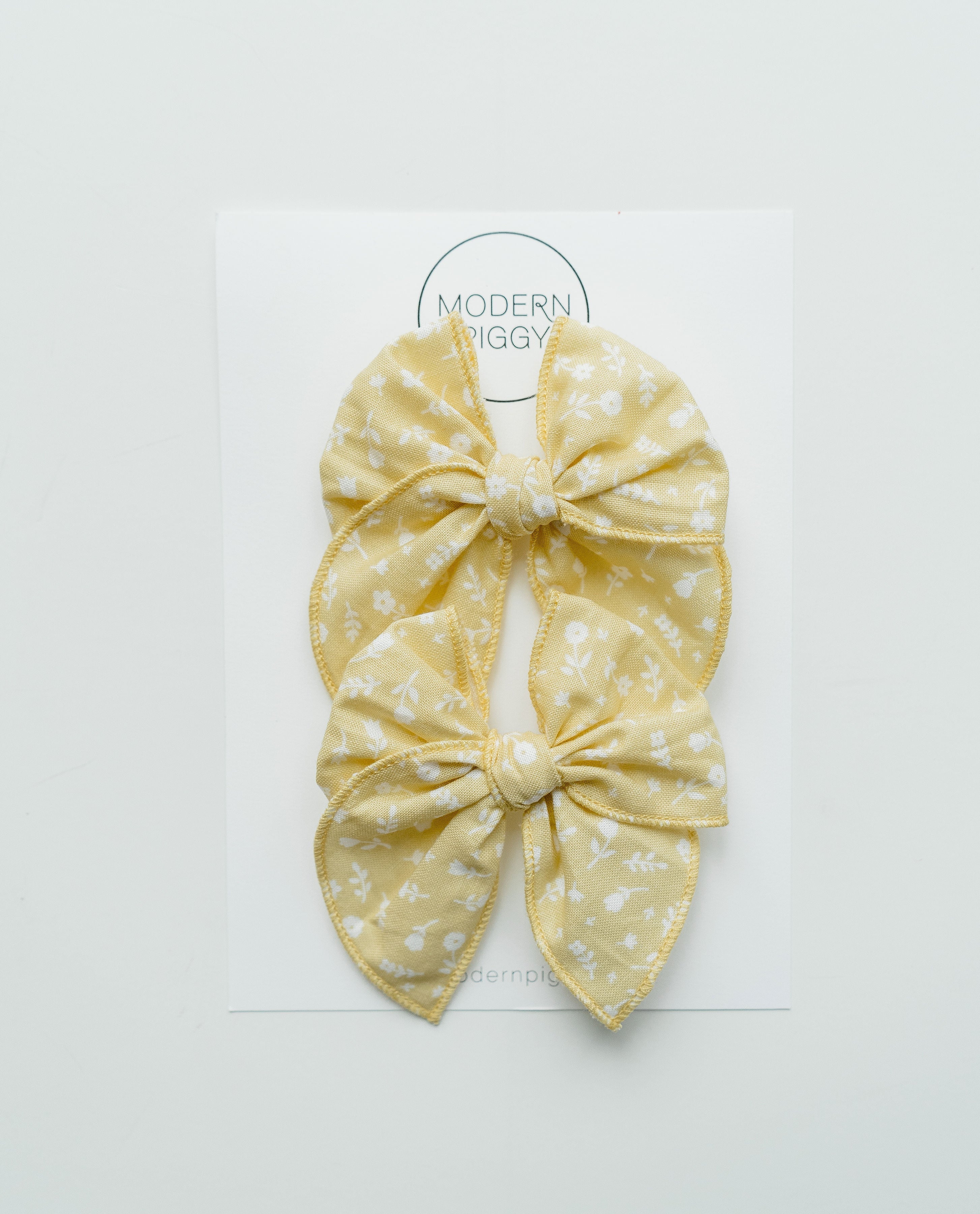 Sunshine | Pigtail Set - Petite Party Bow