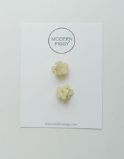 Yellow Daisy | Micro Bloom Claw Clip Set