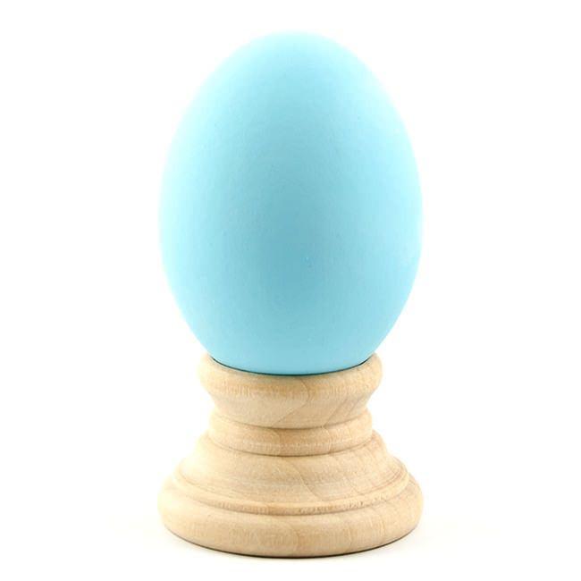 Pastel Blue Ceramic Easter Egg 2.5 Inches