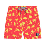 Coral & Lime Palms