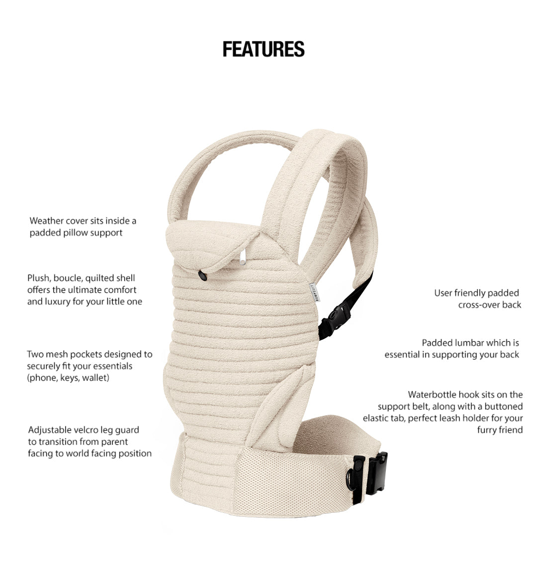 The Armadillo Baby Carrier - Cloud