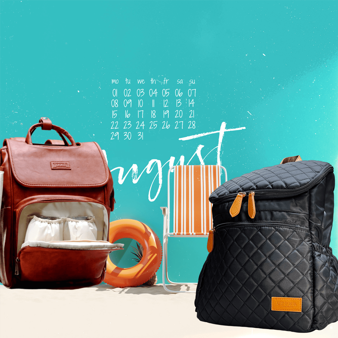 Diaper Bag Backpack Set - Upper Team Up Bundle