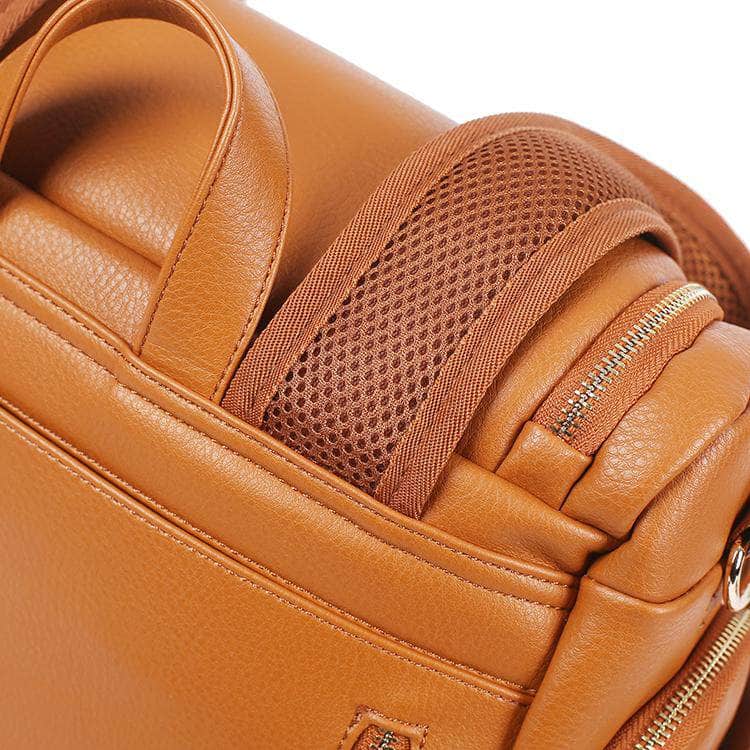 Diaper Bag Backpack - Madison - Vegan Leather Diaper Bag Backpack