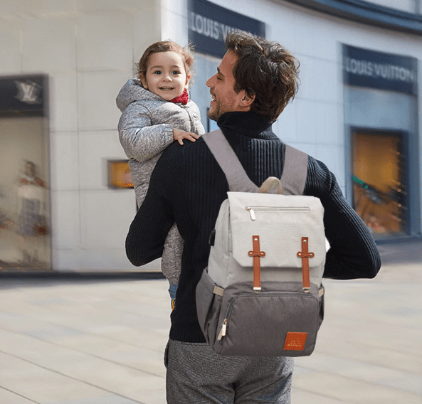 Milan - Everyday Diaper Backpack (usb Charging + Bottle Warmer)