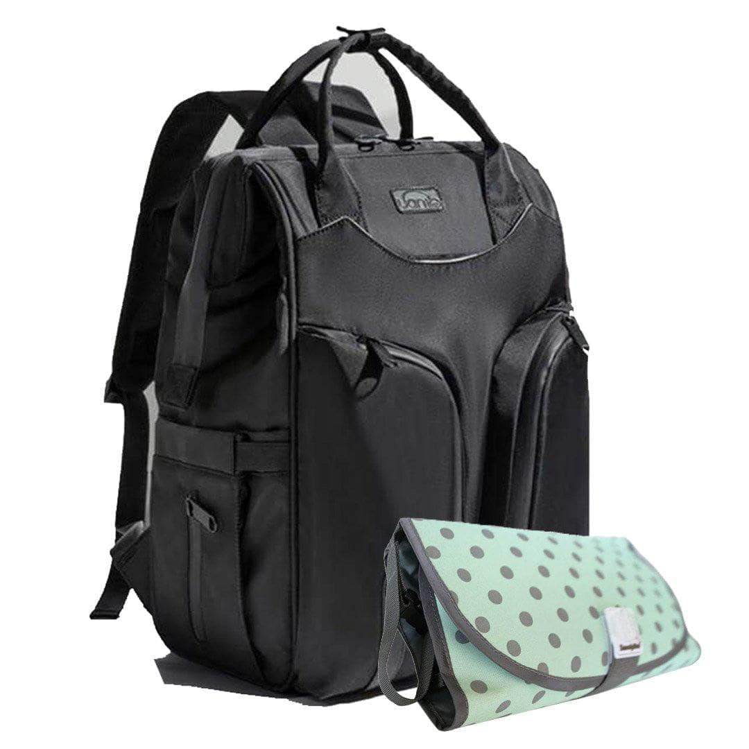 Diaper Backpack - Noah - Large Capacity Unisex Diaper Backpack