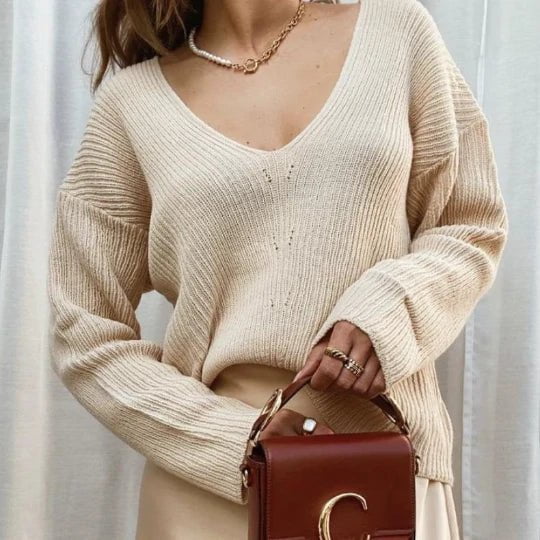 Pearl Necklace - Mason & Madison Half Chain Pearl Necklace