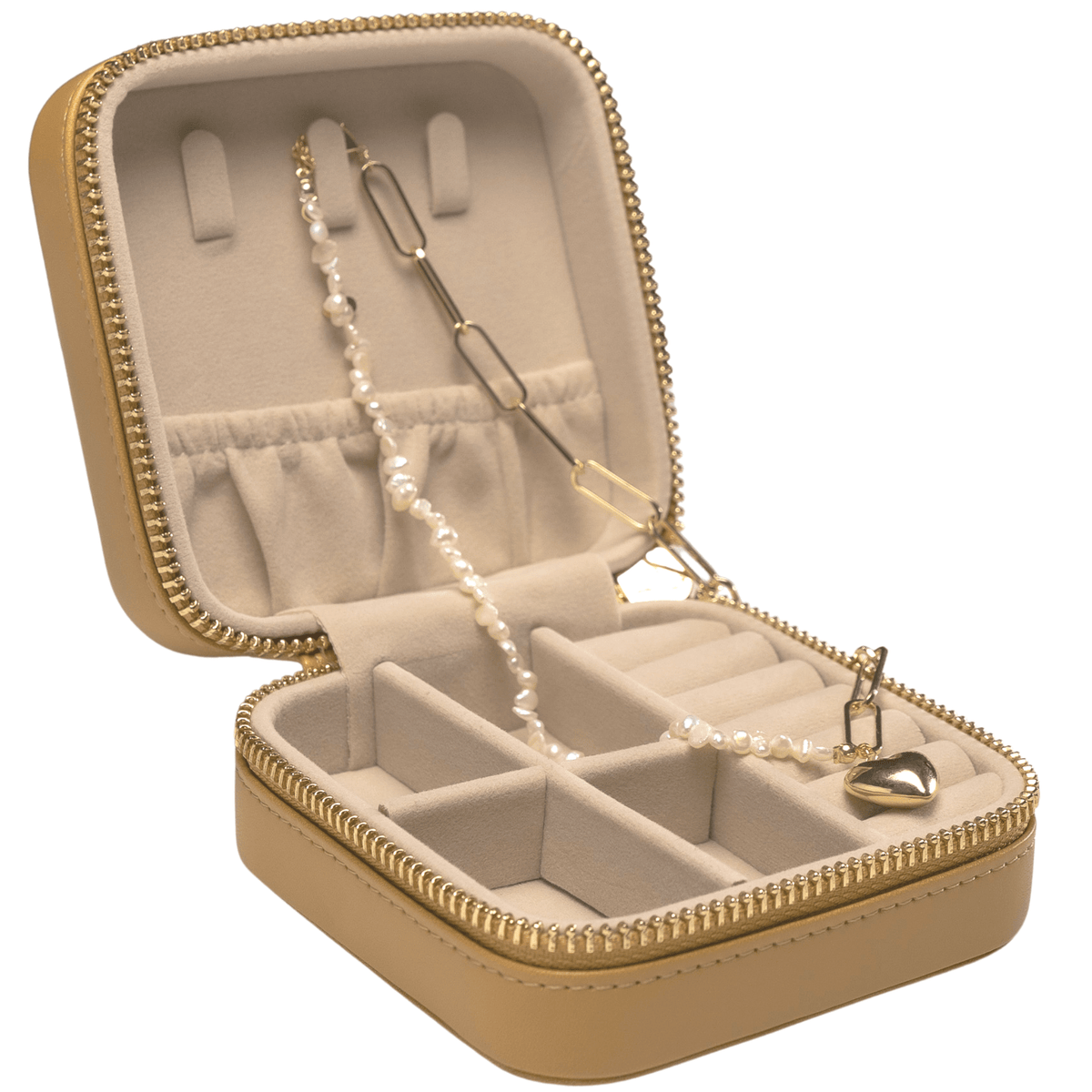 Leather Jewelry Box - La Madison Jewelry Box