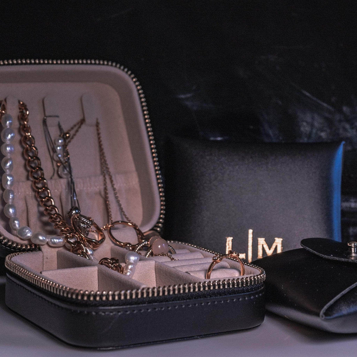 Leather Jewelry Box - La Madison Jewelry Box