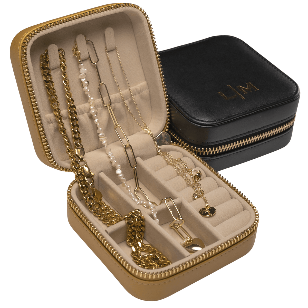 Leather Jewelry Box - La Madison Jewelry Box