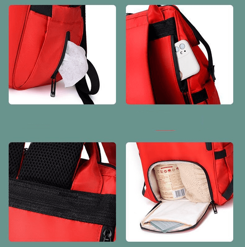 Diaper Backpack - Noah - Large Capacity Unisex Diaper Backpack