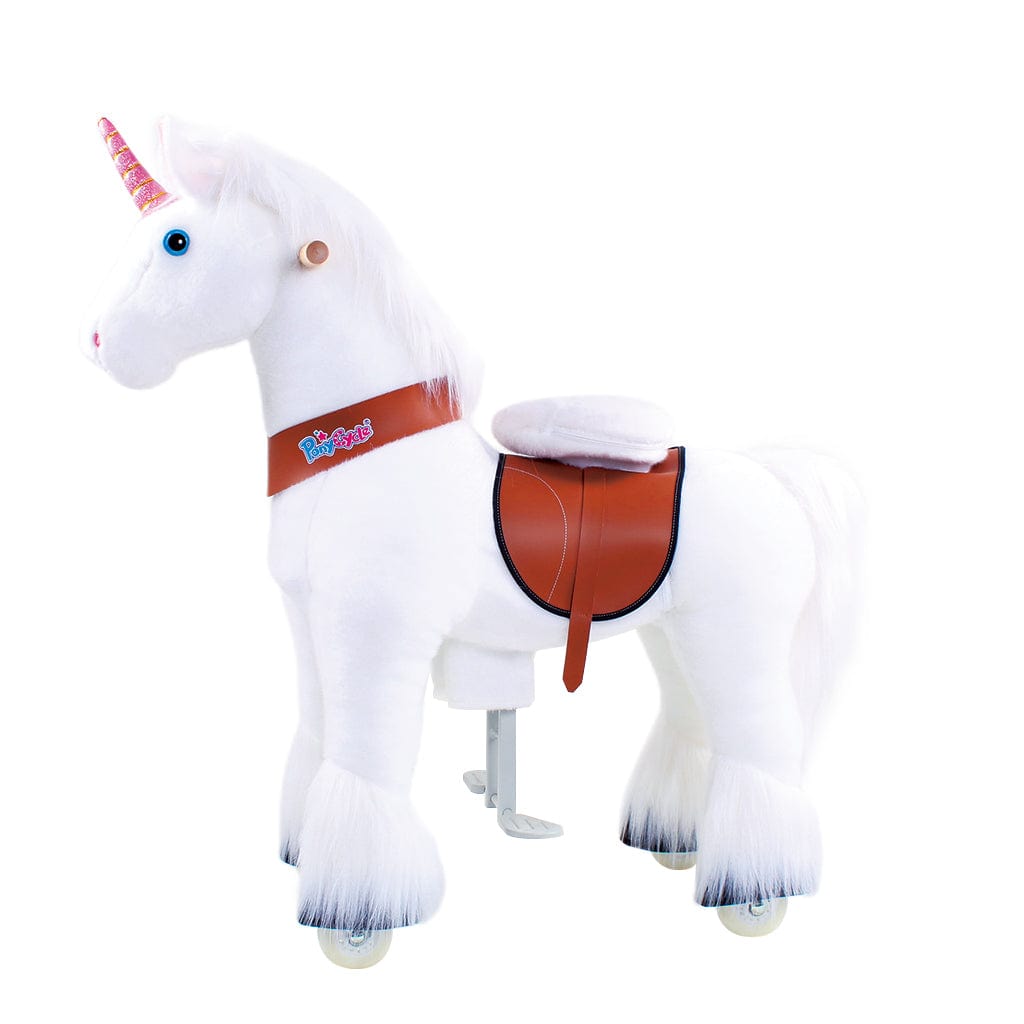 Model U Unicorn Ride-on Toy Age 3-5 White