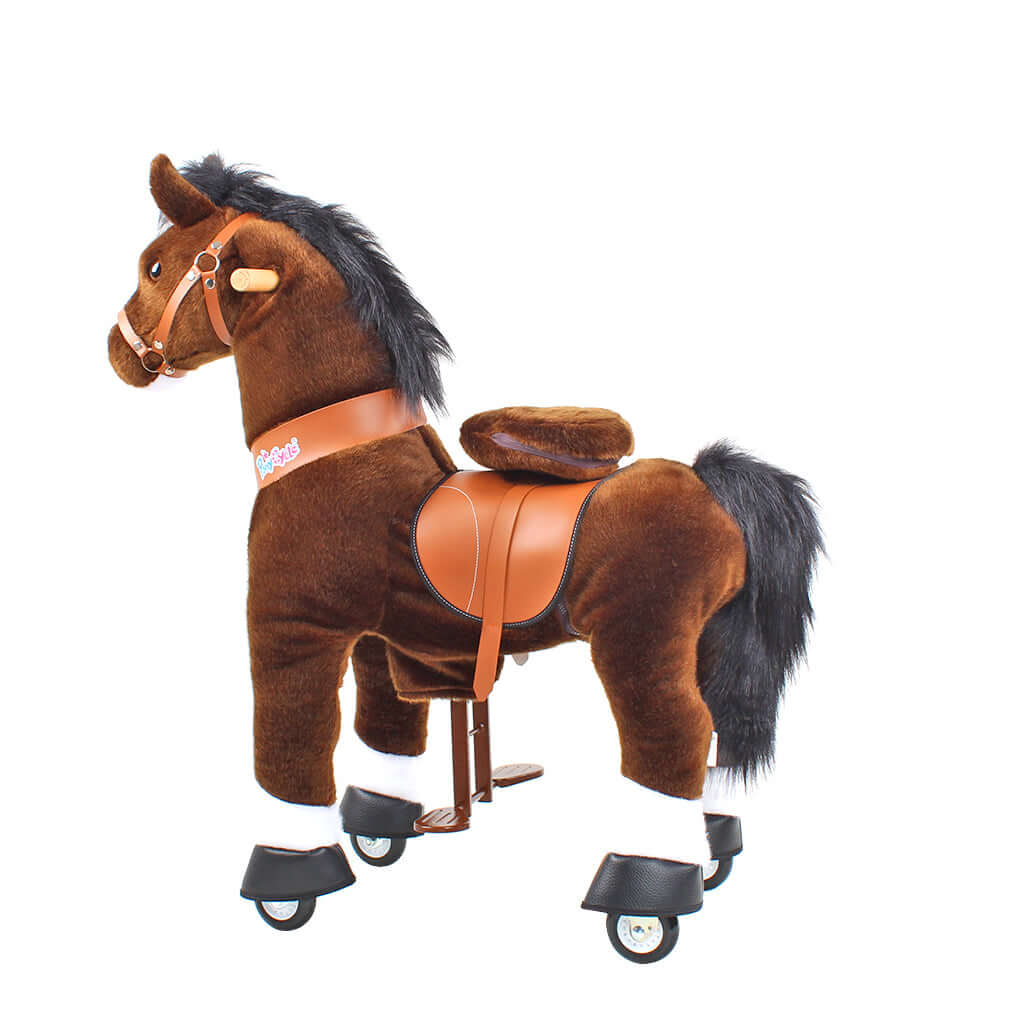 Model U Ride On Horse Toy Age 3-5 Chocolate