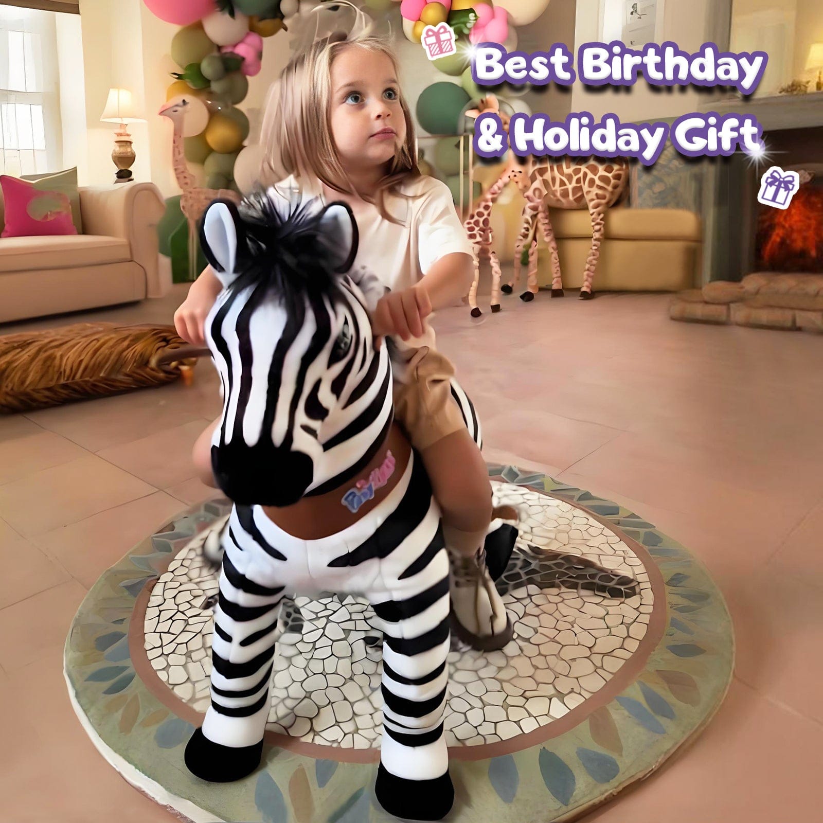 Model U Zebra Toy Age 3-5