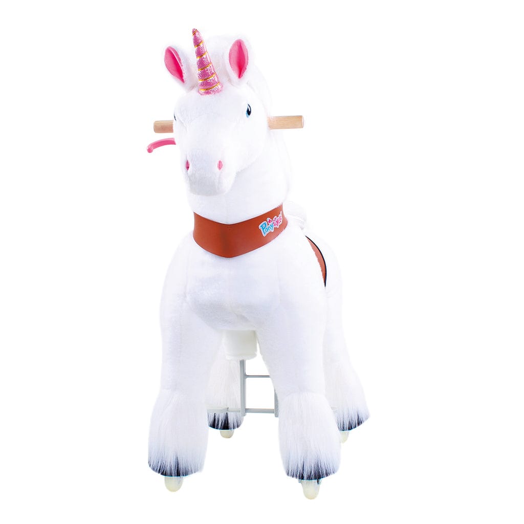 Model U Unicorn Riding Toy Age 4-8 White