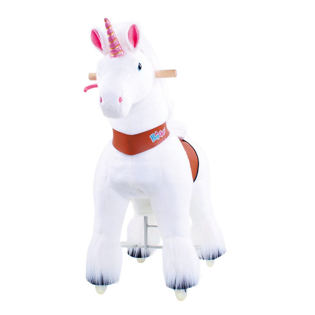 Model U Unicorn Riding Toy Age 4-8 White