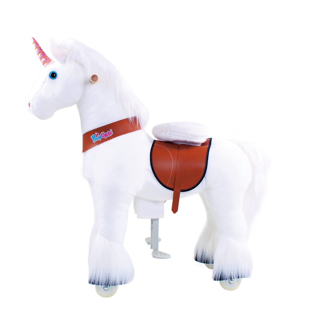 Model U Unicorn Riding Toy Age 4-8 White