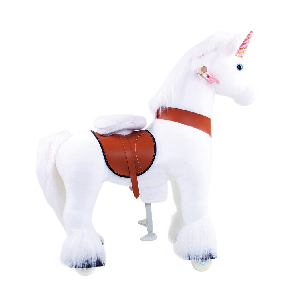 Model U Unicorn Riding Toy Age 4-8 White