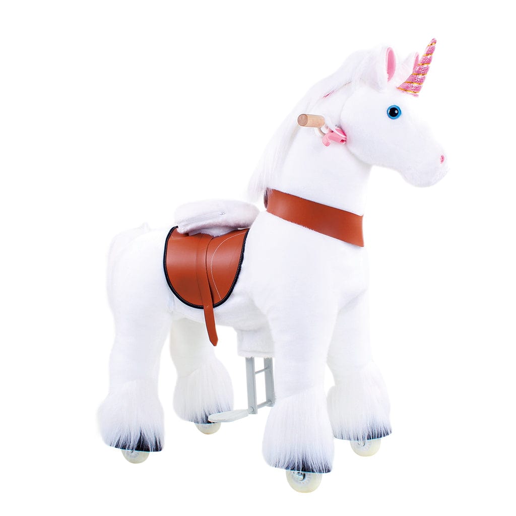 Model U Unicorn Riding Toy Age 4-8 White