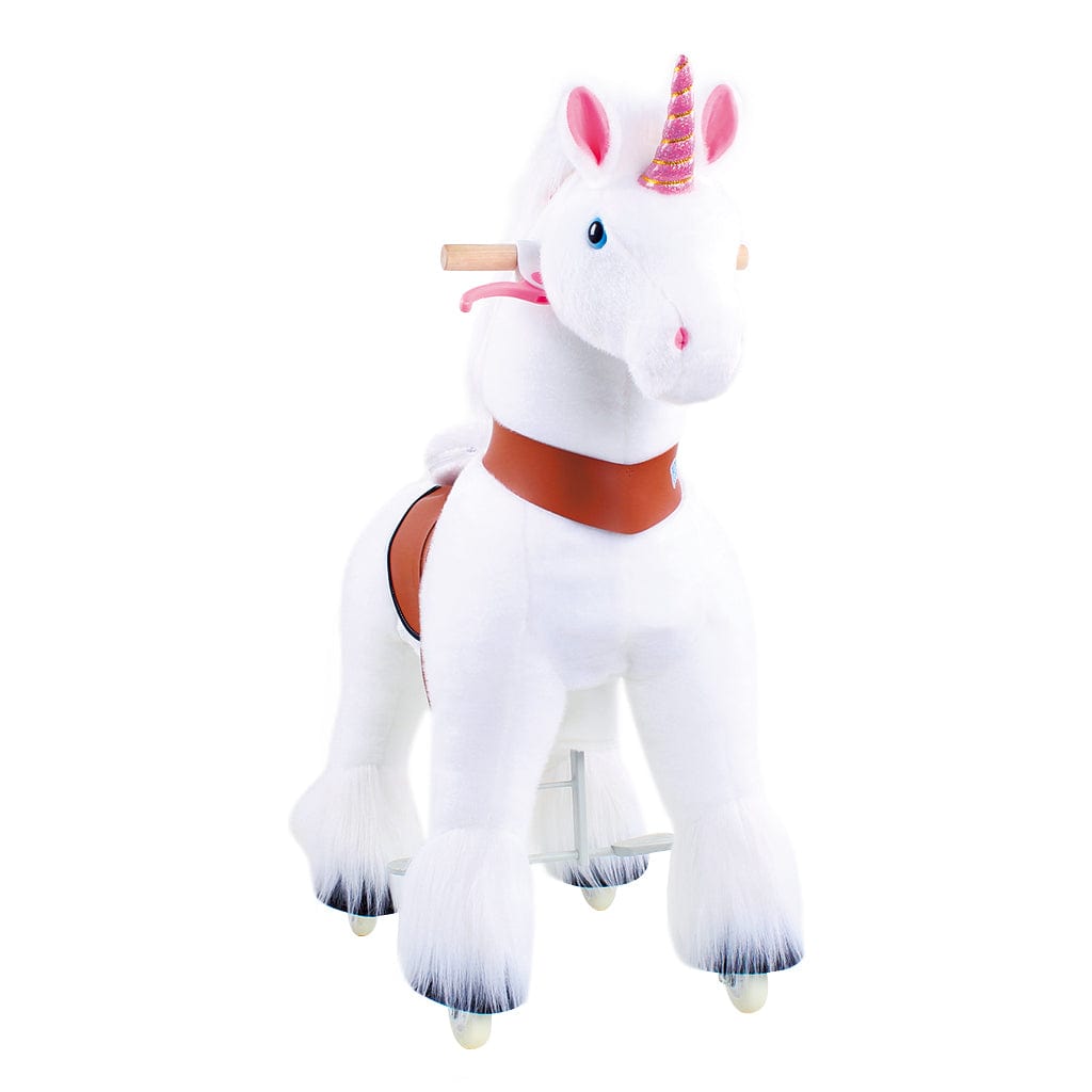 Model U Unicorn Riding Toy Age 4-8 White