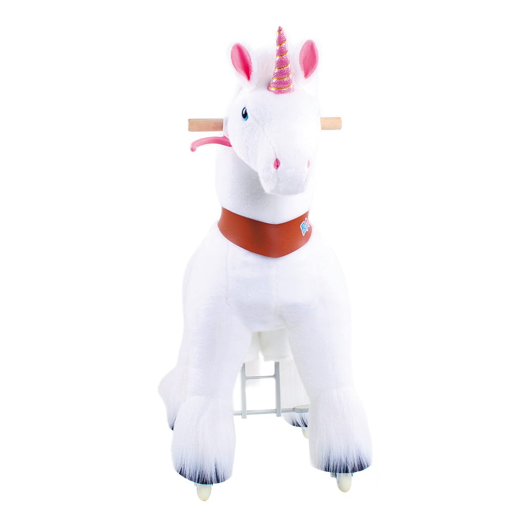 Model U Unicorn Riding Toy Age 4-8 White