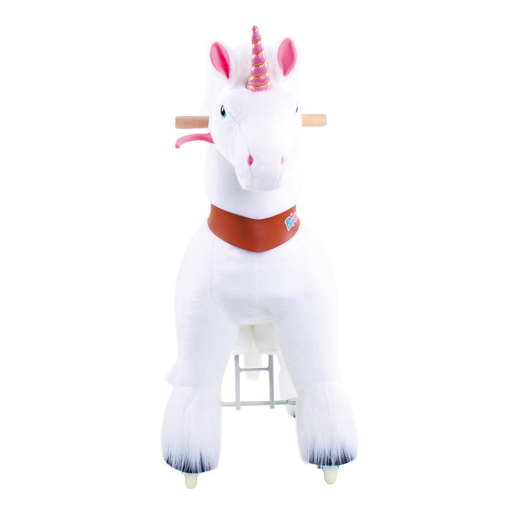 Model U Unicorn Riding Toy Age 4-8 White