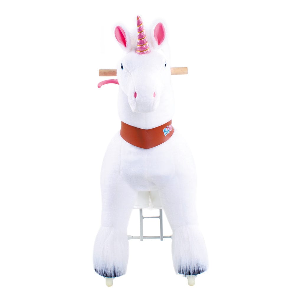 Model U Unicorn Riding Toy Age 4-8 White