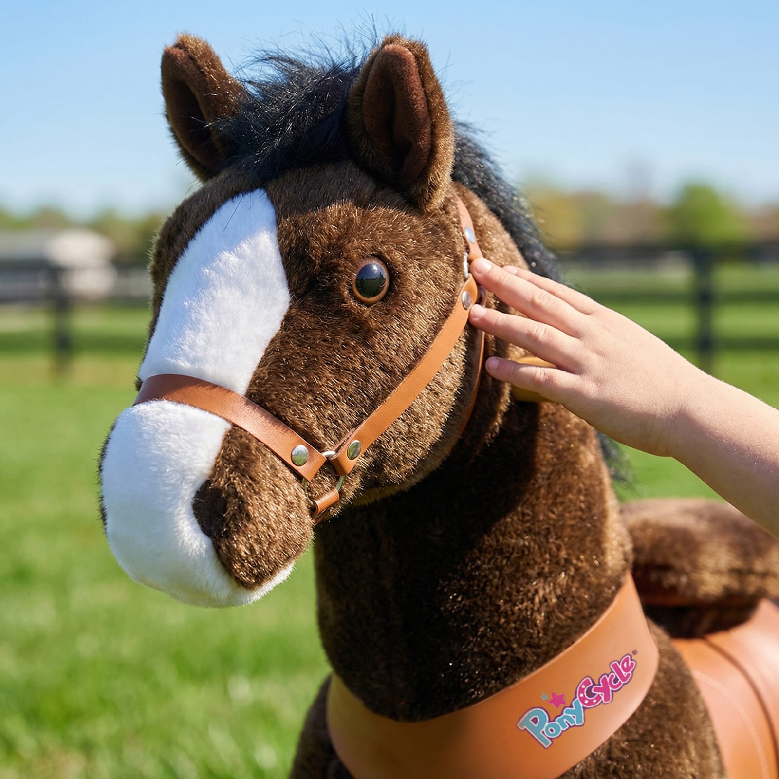 Model U Riding Horse Toy Age 4-8 Chocolate
