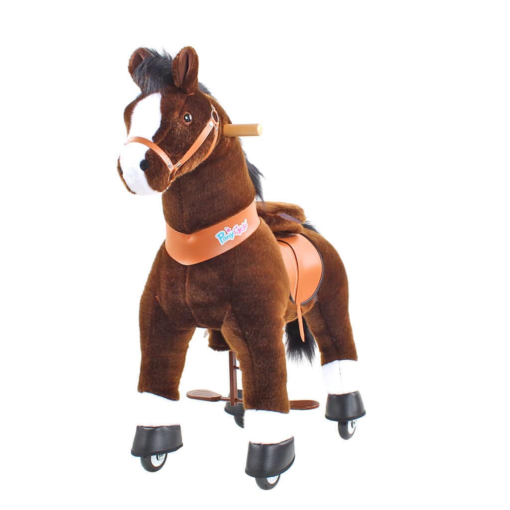 Model U Riding Horse Toy Age 4-8 Chocolate