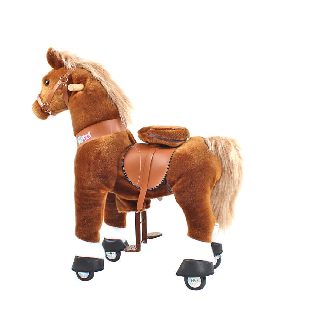 Model U Ride-on Pony Toy Age 4-8 Brown