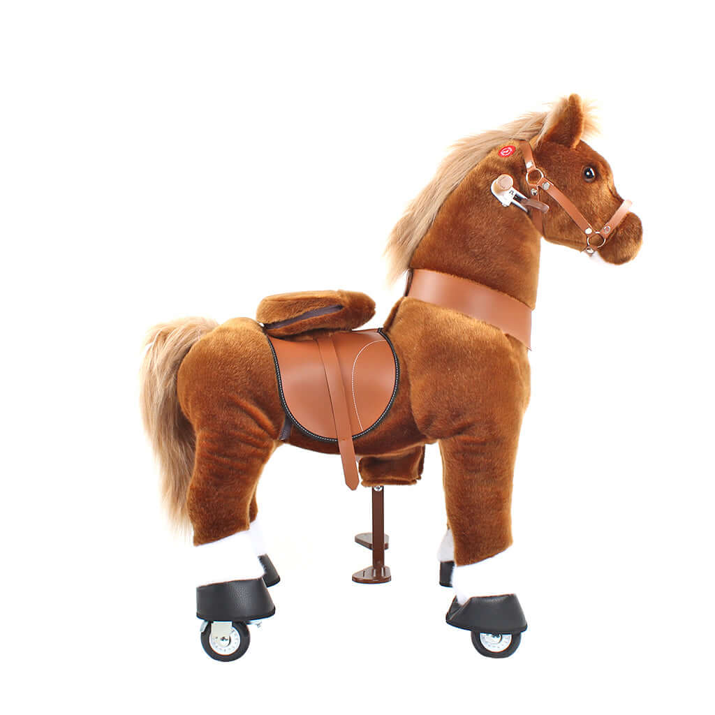 Model U Ride-on Pony Toy Age 4-8 Brown