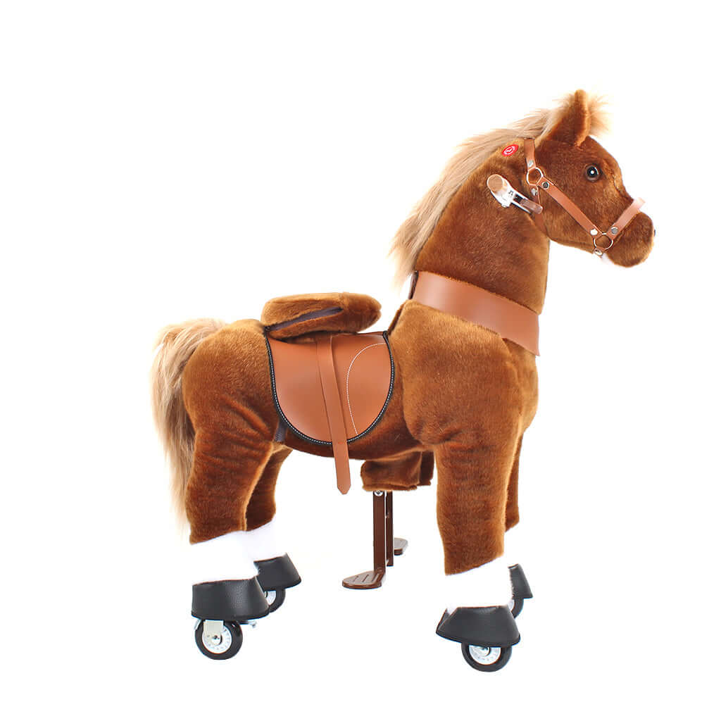 Model U Ride-on Pony Toy Age 4-8 Brown