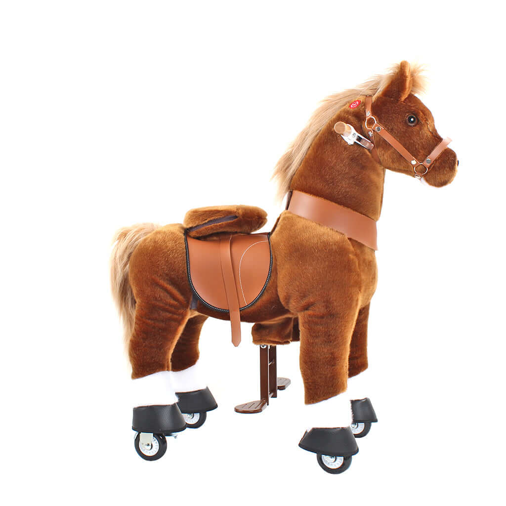 Model U Ride-on Pony Toy Age 4-8 Brown