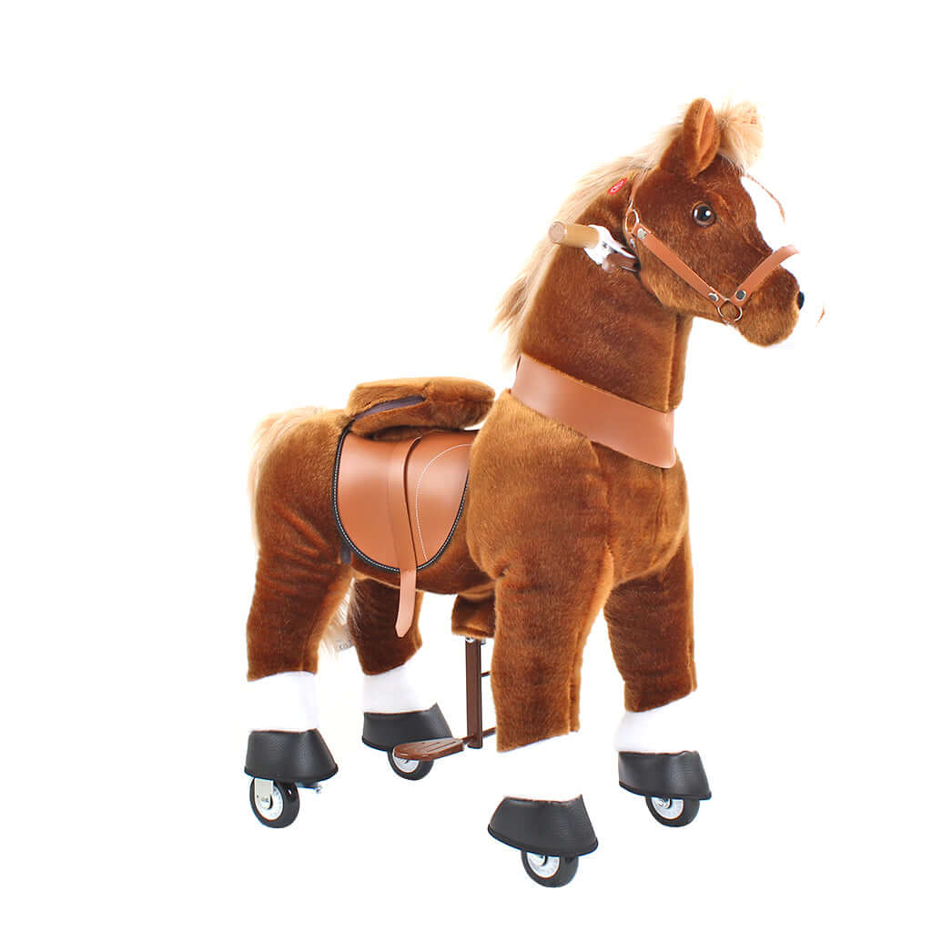 Model U Ride-on Pony Toy Age 4-8 Brown