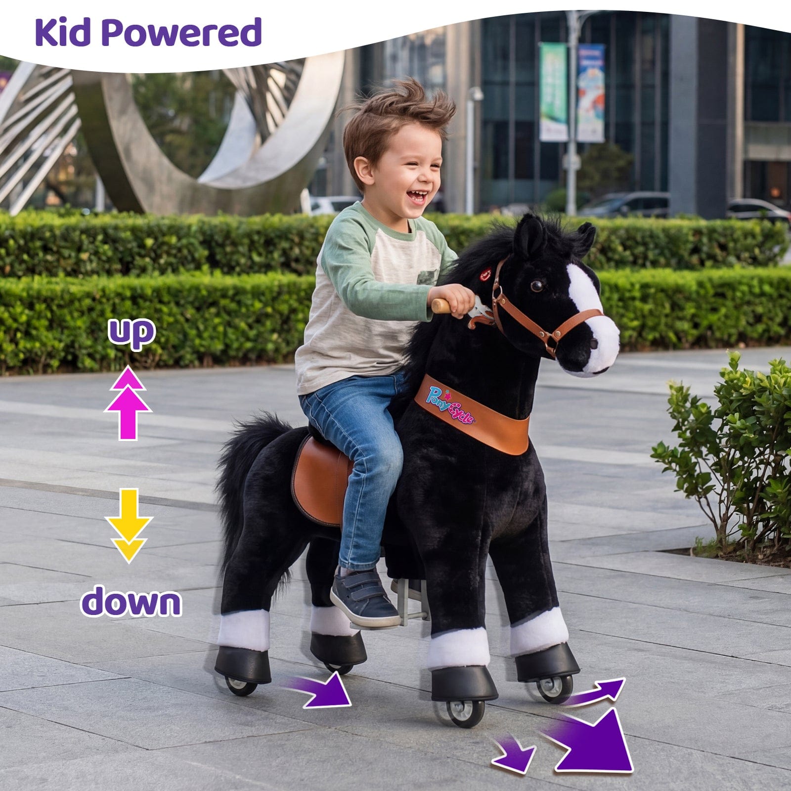 Model U Horse Age 4-8 Black