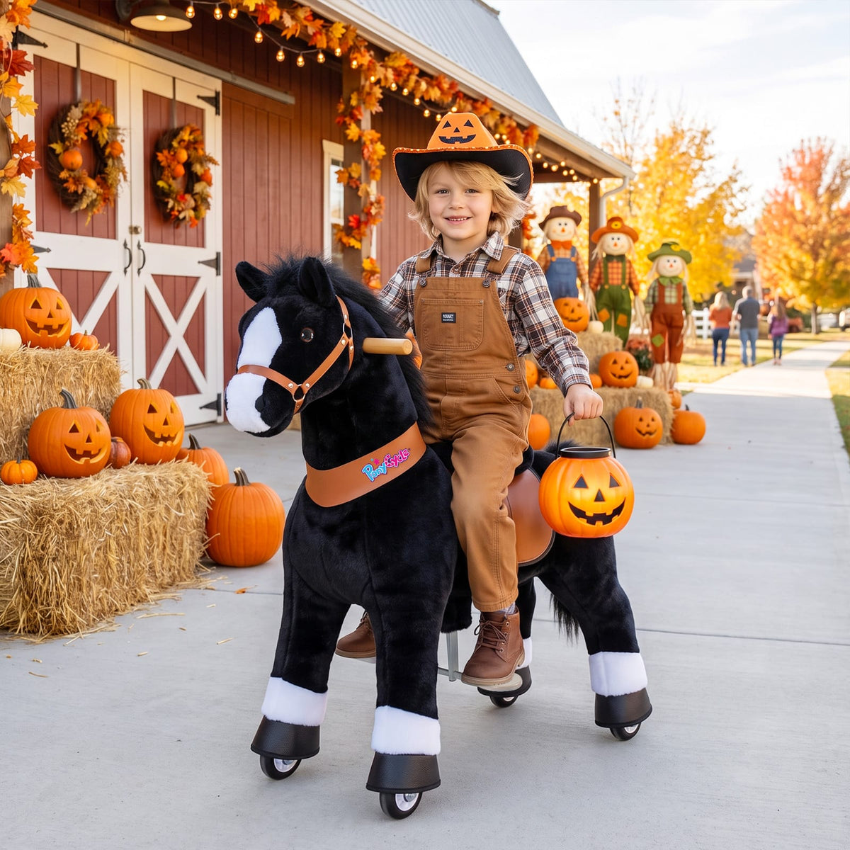 Model U Horse Age 4-8 Black