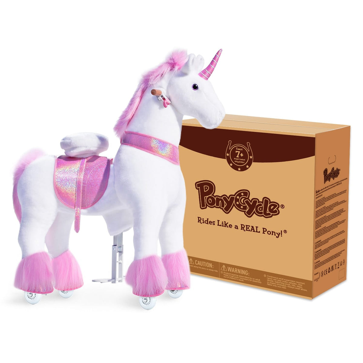 Model U® Unicorn Ride-on Toy Age 7+ – Pink