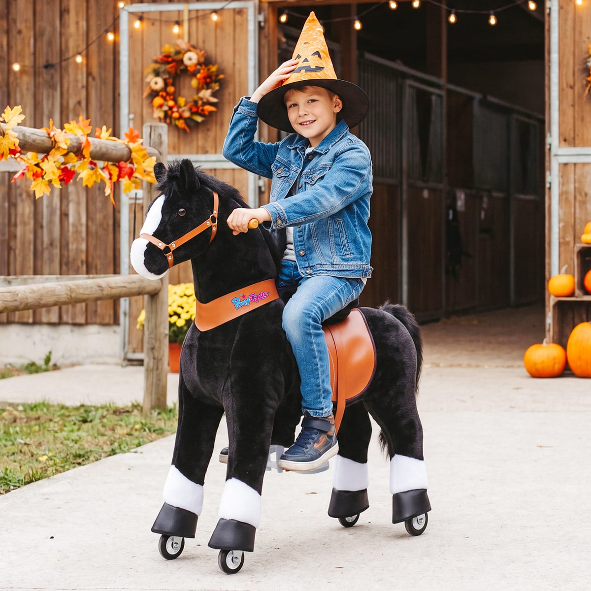 Model U® Horse Ride-on Toy Age 7+ – Black