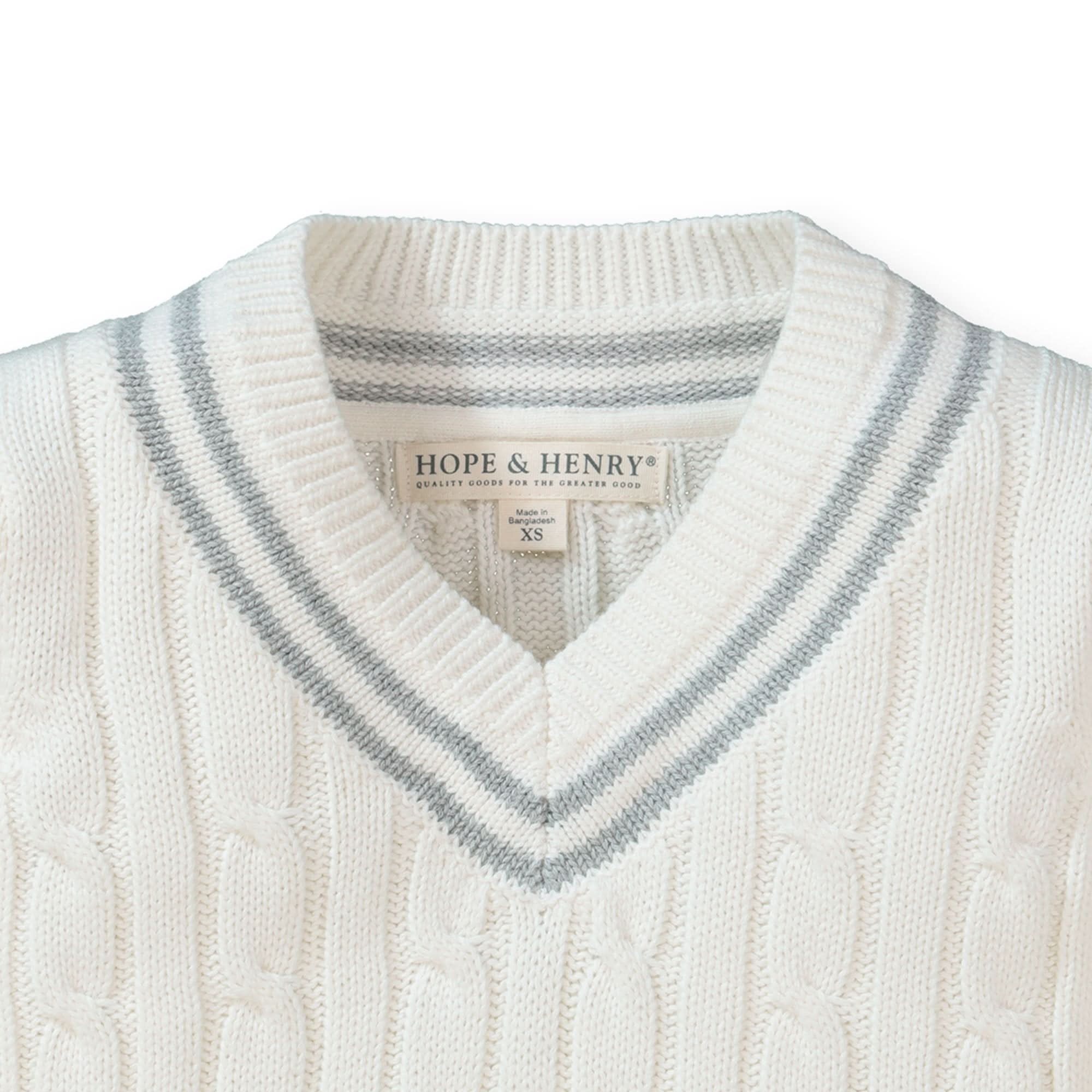 V-neck Cricket Sweater