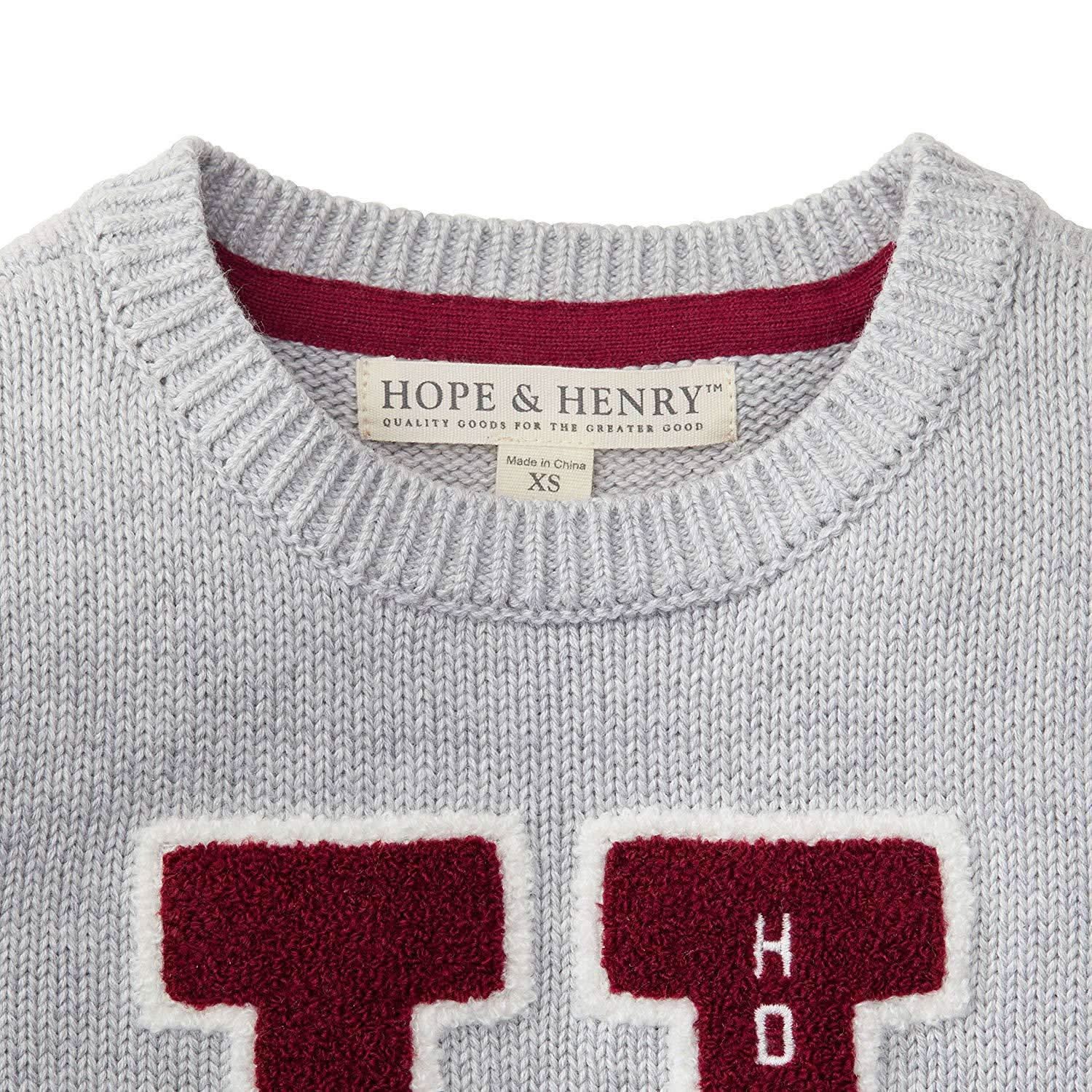 Varsity Pullover Sweater