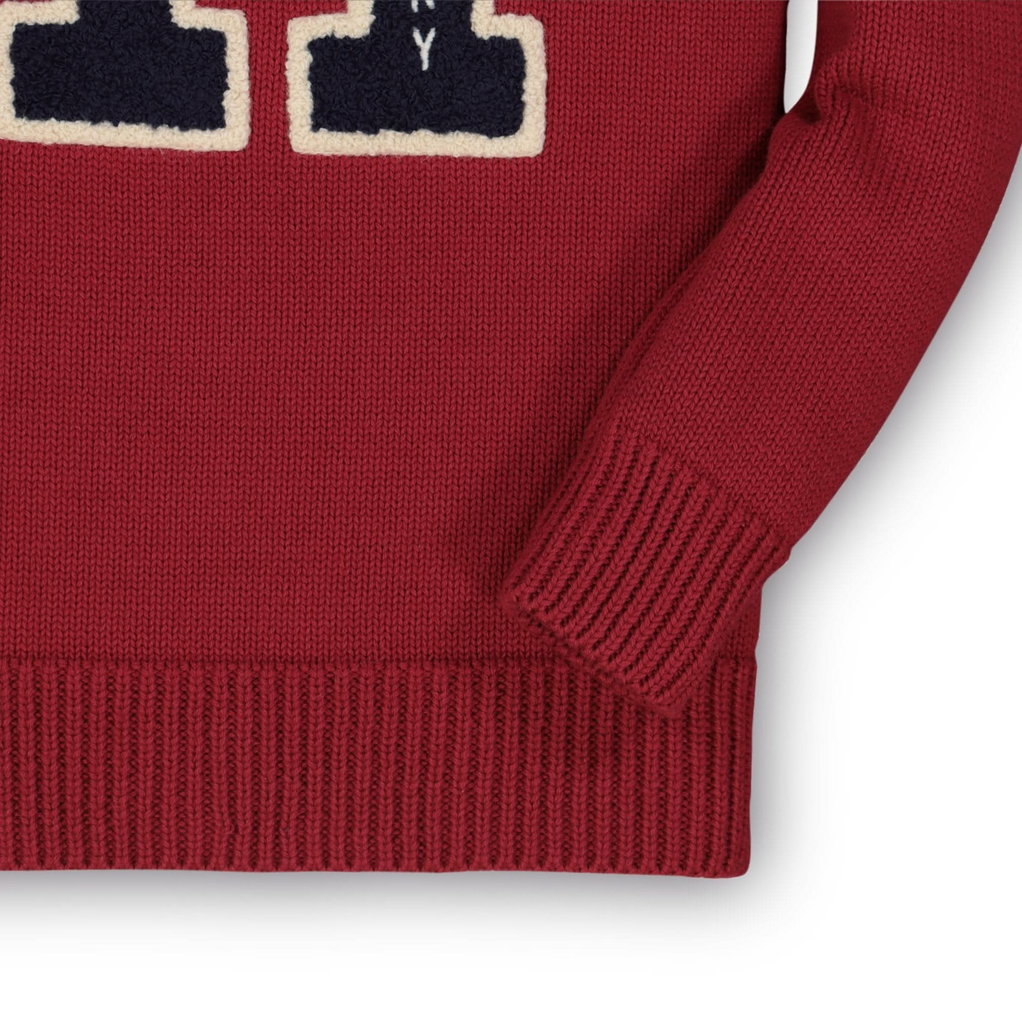 Varsity Pullover Sweater