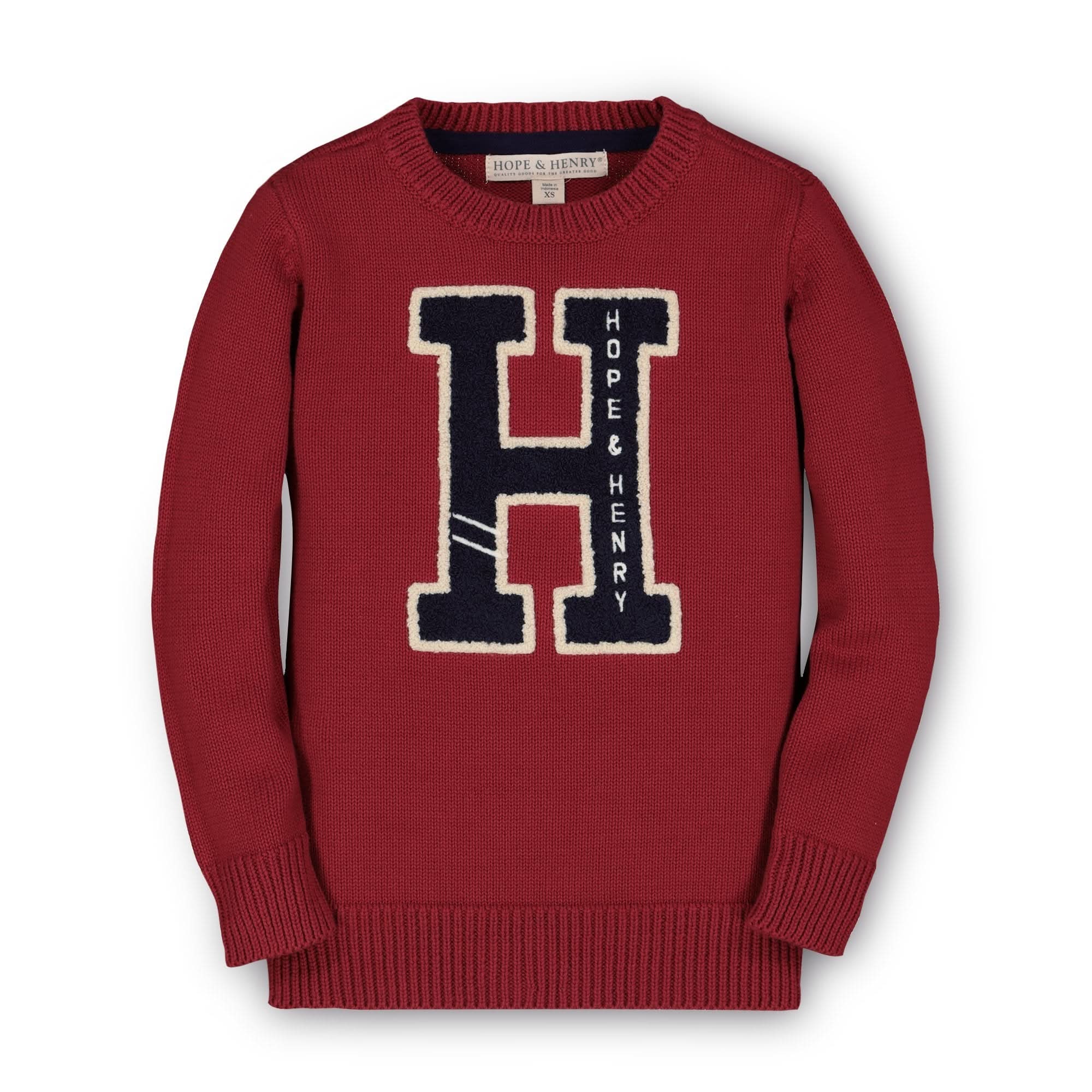 Varsity Pullover Sweater
