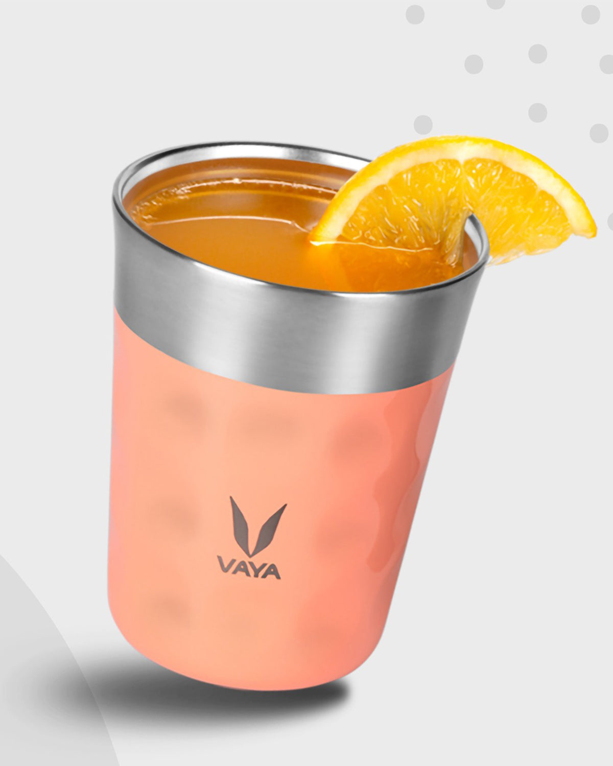 Vaya Pop Cup - 8.5 Fl.oz - Coral Crush