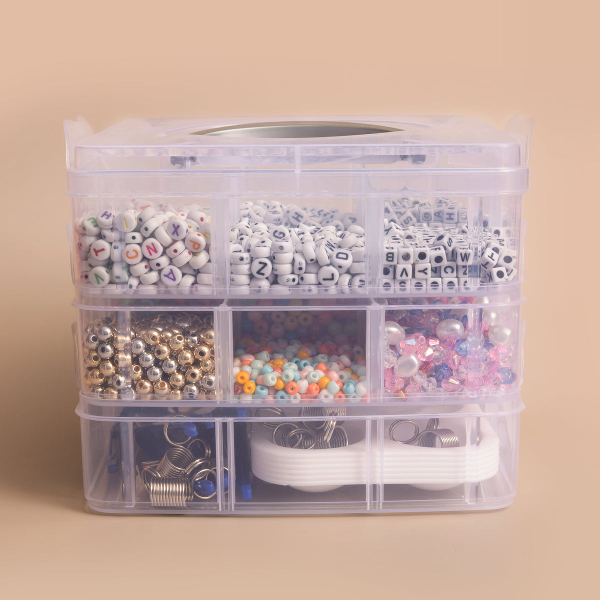 Diy Jewelry Letter Bead Party Kit, Over 5700 Pieces