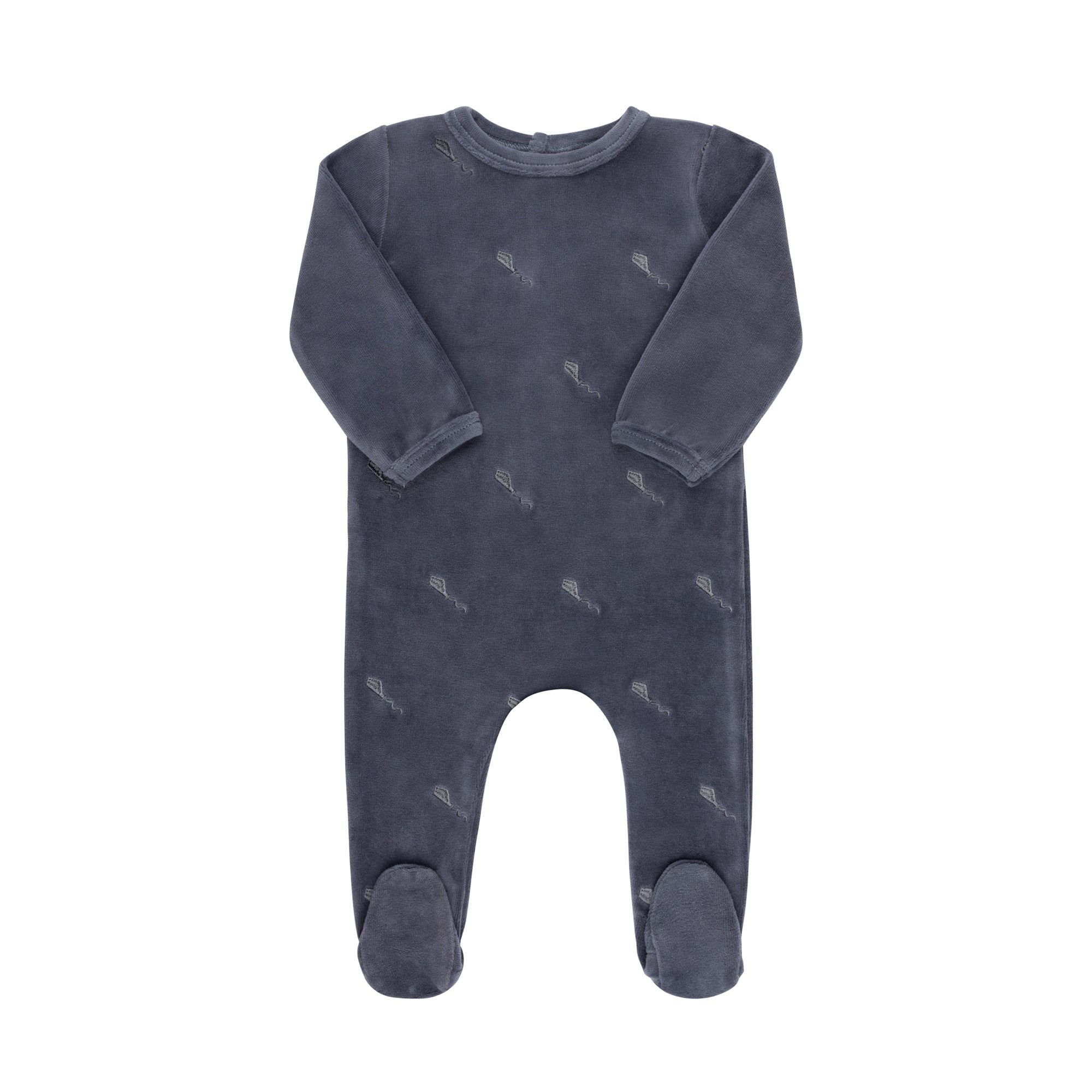 Embroidered Kite  Footie & Hat