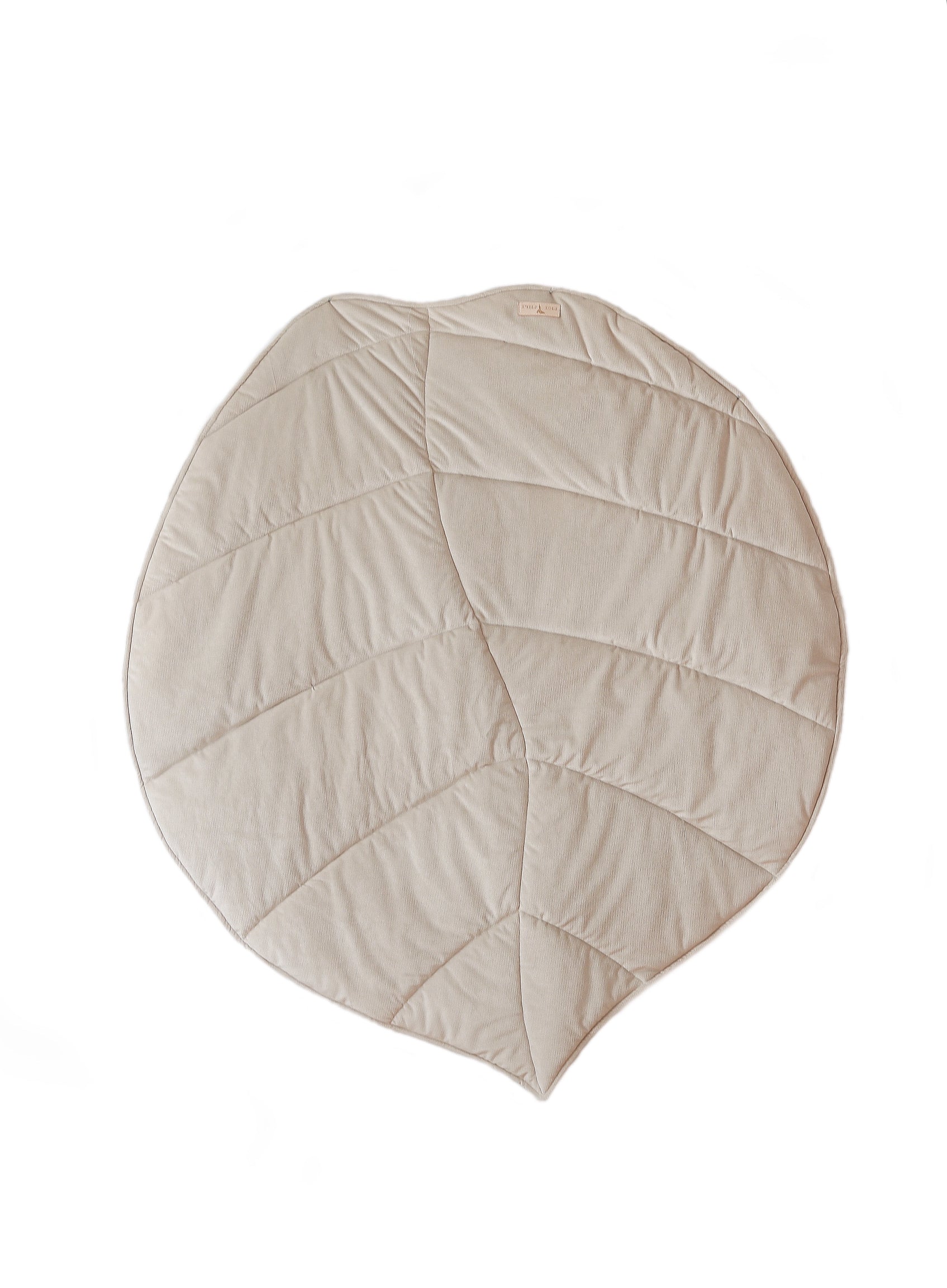 Velvet Cream Leaf Mat