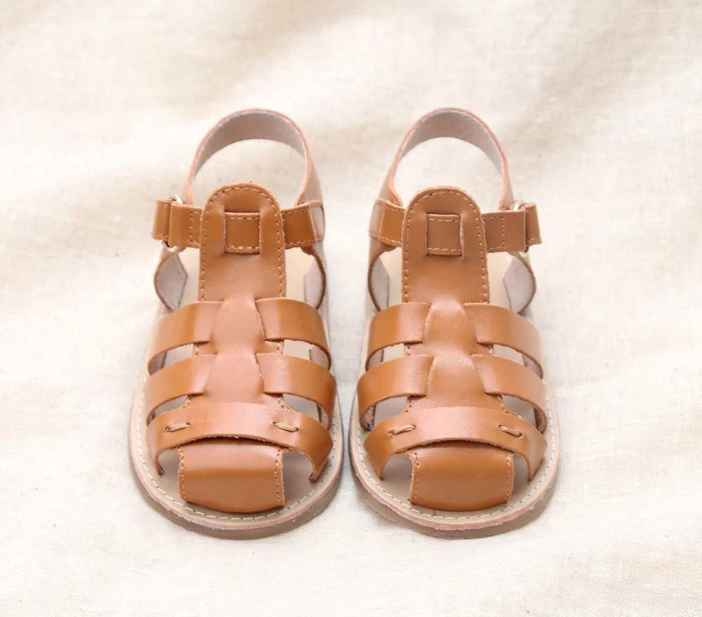 Kids' Italian Leather Sandals | Wide Toe Box & Flexible Sole For Toddlers| Venetian